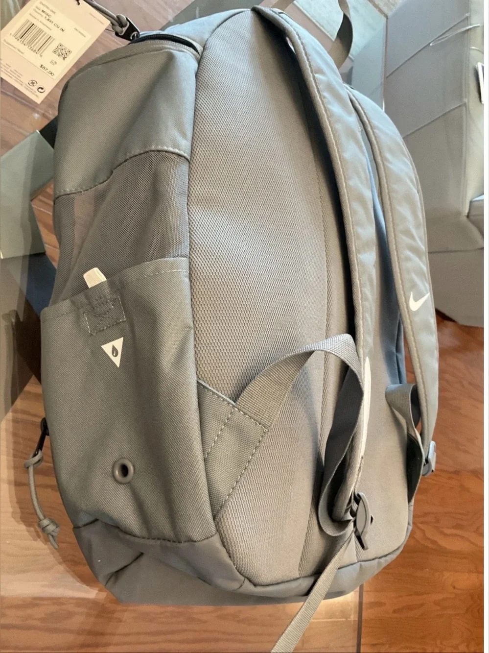 Nike Storm Fit Technology Resistant Wind And Water Backpack Side Pockets Hook